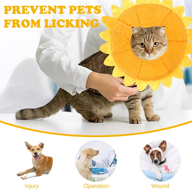 POPETPOP Removable Pet Shape Neck Collar for Pet Dog Puppy Wearing Size S - Image 3