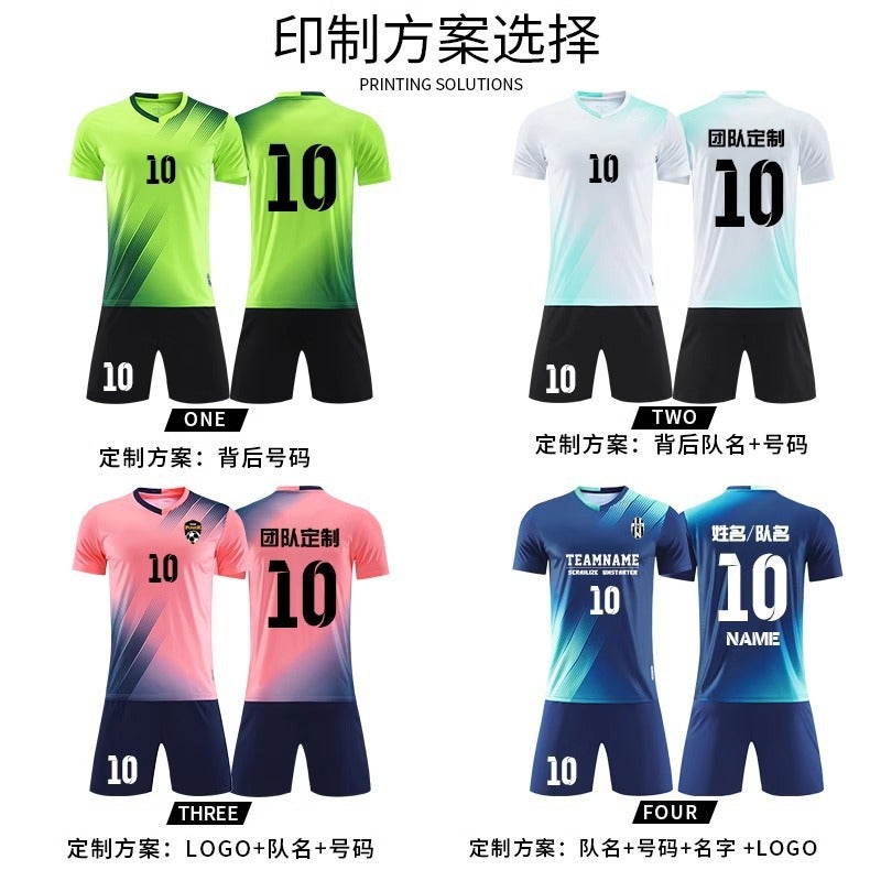 Children'S Football Uniform Suit Boys Long-Sleeved Training Uniforms Girls Team Uniforms Primary School Students Sports Jerseys With Printing - Image 5