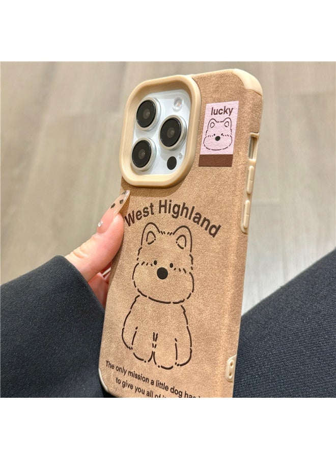 NIBEMINENT English West Highland Terrier Protective TPU Case Cover For iPhone 14 Plus - Image 2