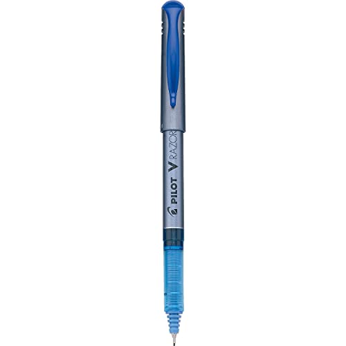Pilot V Razor Point Liquid Ink Markers, Extra Fine Point, Blue Ink, 12-Pack (11021) - Image 2