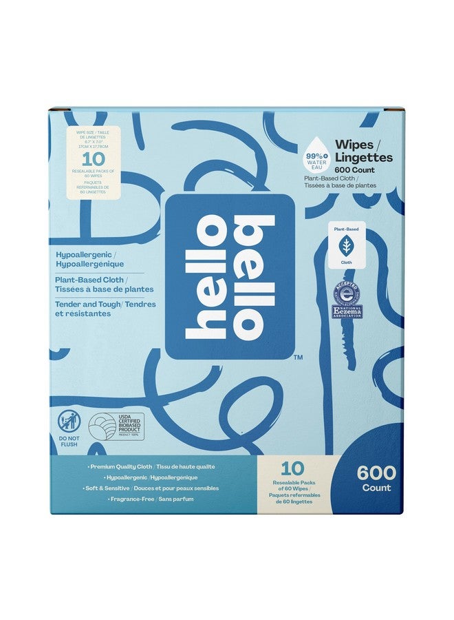 Hello Bello Baby Wipes 600 count - Image 1