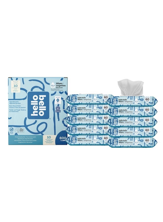 Hello Bello Baby Wipes 600 count - Image 2