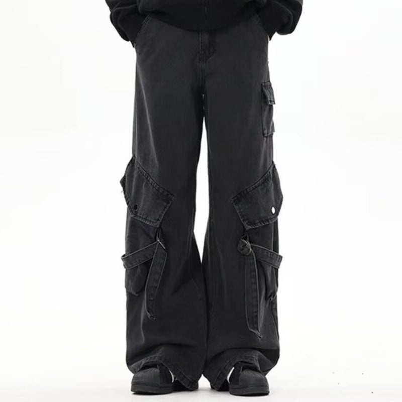 Unisex Casual Daily Denim Jeans - Image 2