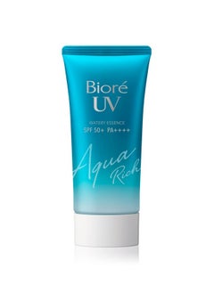 Biore Kao Biore Japan Aqua Rich Watery Essence Sunblock Sunscreen Blue Spf50+ Pa+++ | 70 Gm  - Image 1