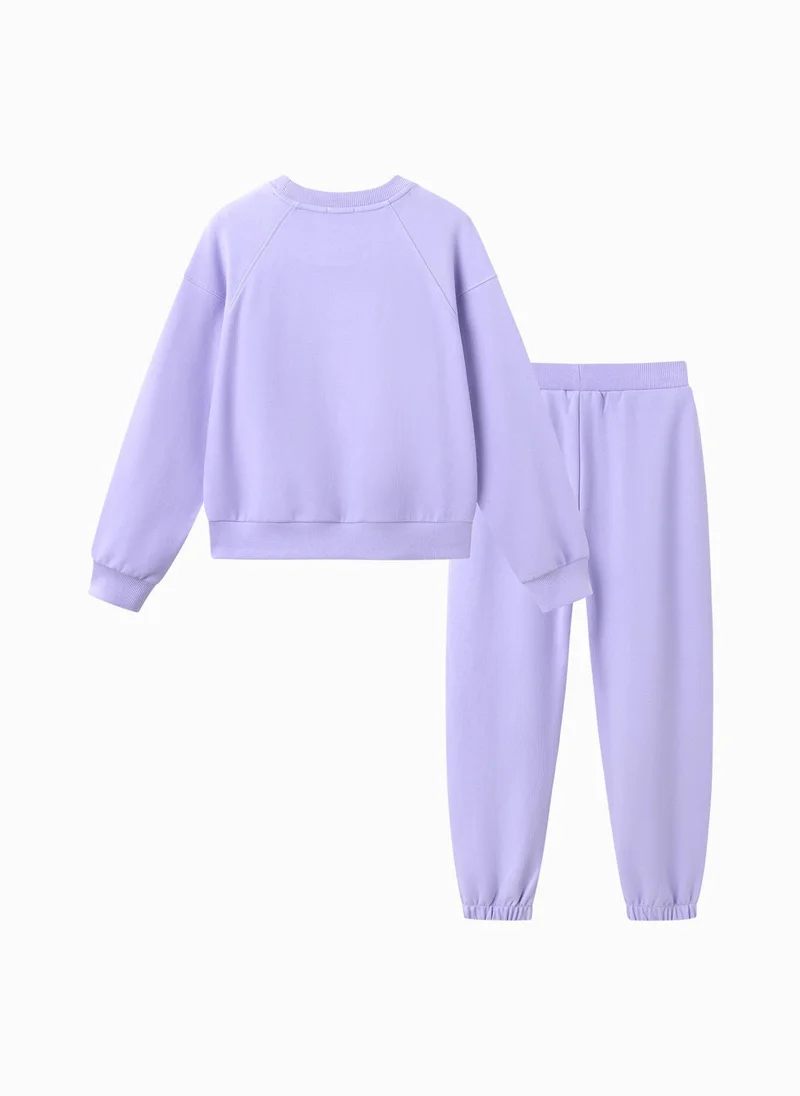 بالابالا Kids Girl Knit long sleeve suit