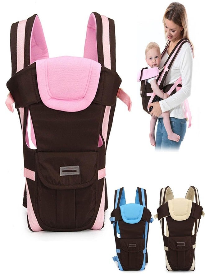 AEREX Adjustable Baby Carrier 4-in-1 Infant Carrier Baby Carry Sling Carrier for 3 to 3 Years Baby Honeycomb Kangaroo Bag Toddler Carrier Body Holder Backpack (Multi-Color) - Image 1
