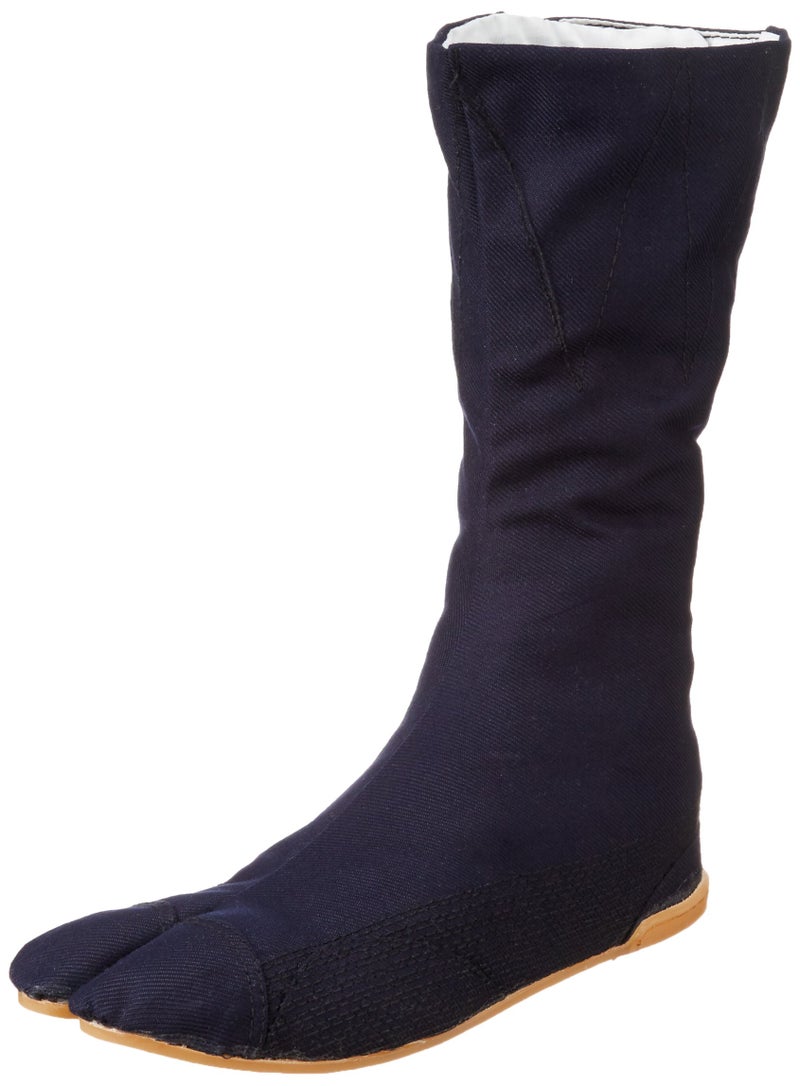 Marugo Tabi Boots Ninja Shoes Jikatabi (Outdoor tabi) MANNEN Nuitsuke (Sewn Rubber Outsole) 12 hock 24.0cm Navy - Image 3