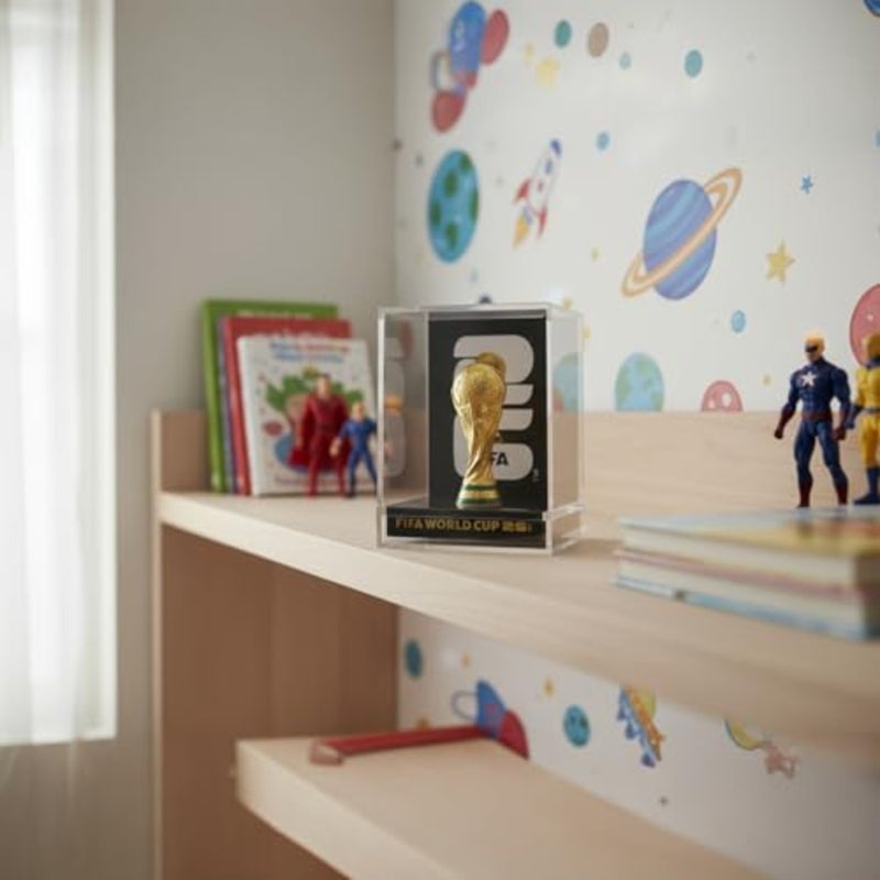 Official FIFA World Cup 2026 Edition - 3 Inch 3D Trophy Inside a Premium Acrylic Case - Timeless Collector's Item - FIFA World Cup Trophy Replica Perfect for Man Cave or Football Memorabilia - Image 4