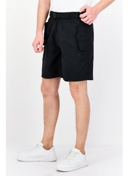 adidas Originals Men Sportswear Fit Drawstring Training Shorts, Black  - Image 2