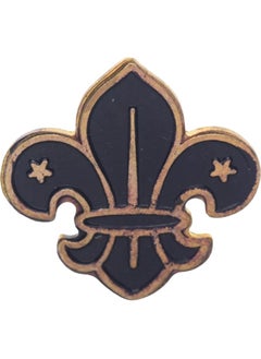 Tail Feather Metal Scout Pin Multicolored