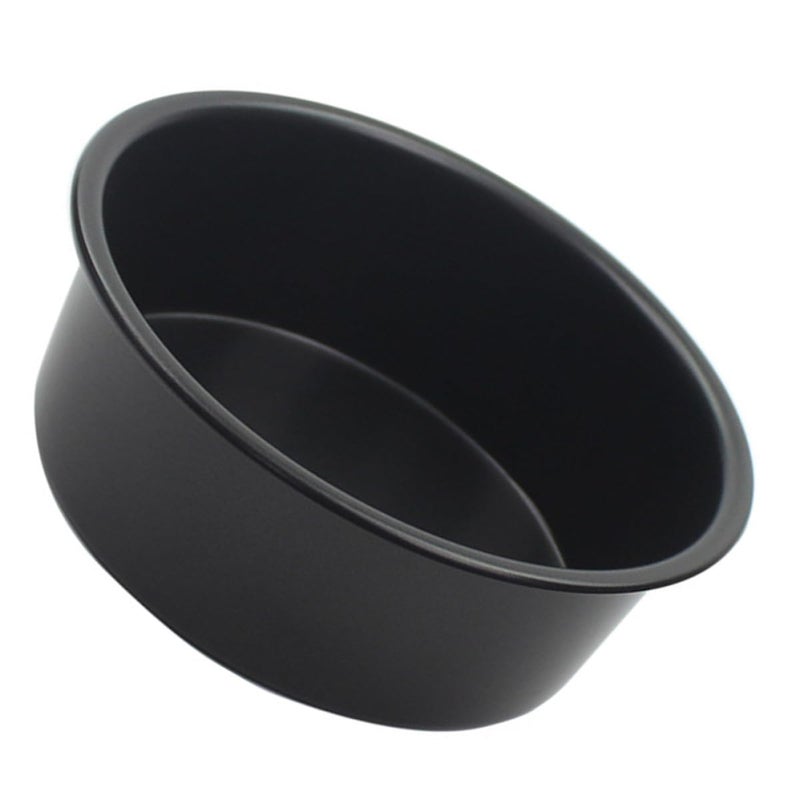 6 Inch Round Anodized Aluminum Cake Pan Non Stick Fixed Bottom For Cheesecake - Image 2