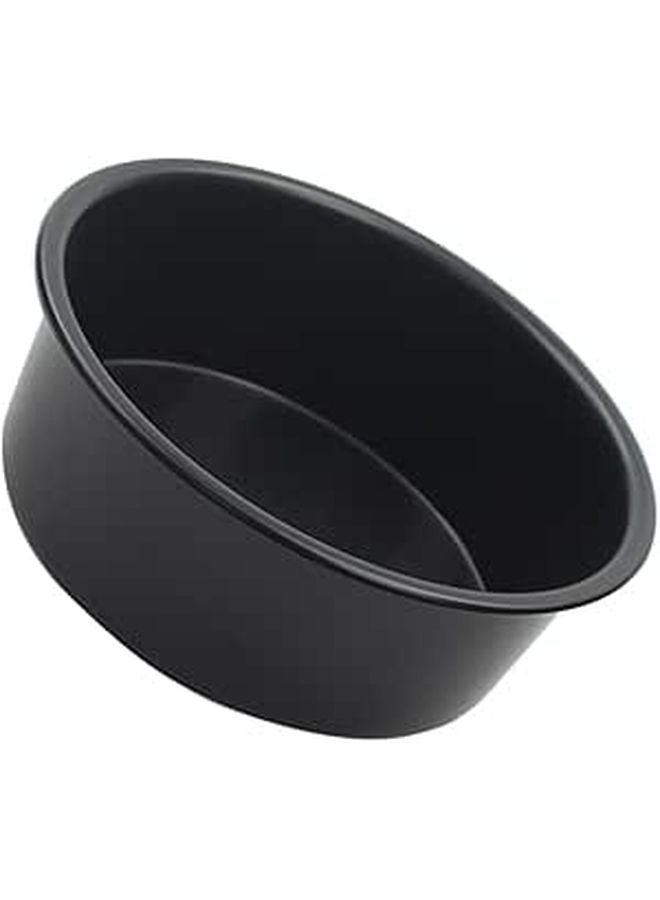 6 Inch Round Anodized Aluminum Cake Pan Non Stick Fixed Bottom For Cheesecake - Image 1
