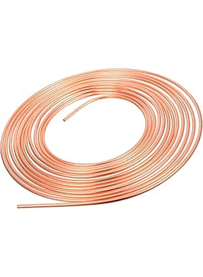 Copper Coated 5m Vehicle Brake Tube Coil 0.5cm Outer Diameter Flexible Automotive Part - Image 1
