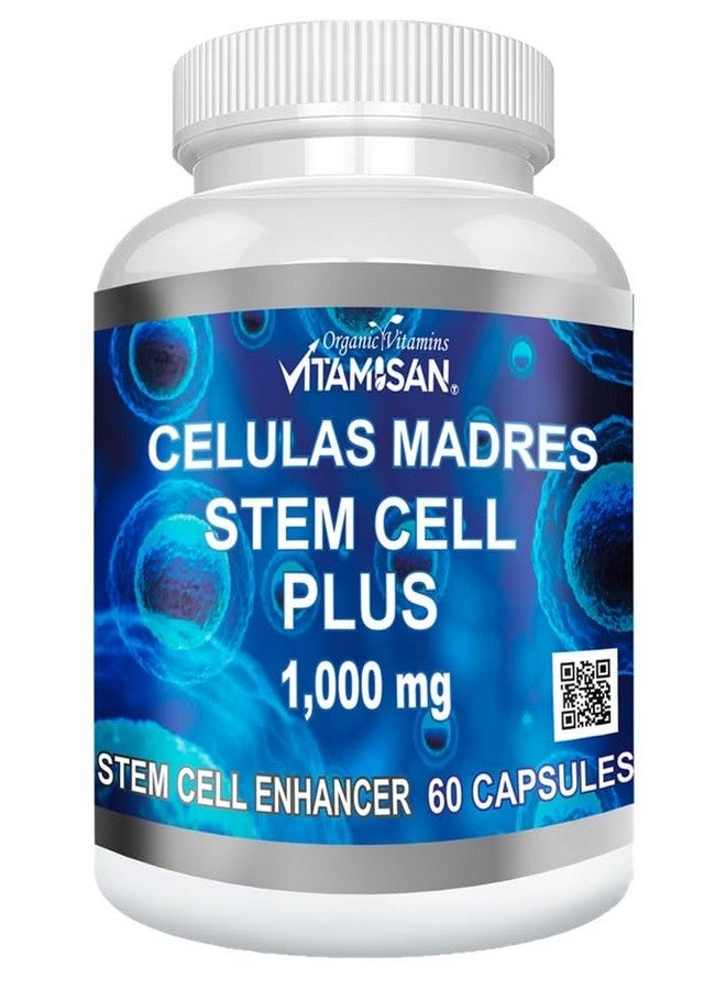 Vitamisan Celulas Madres 60 Capsules Vitamisan 1000 mg Aphanizomenon Flos-aquae Blue Green Algae AFA Stem Natural Cell - Image 1