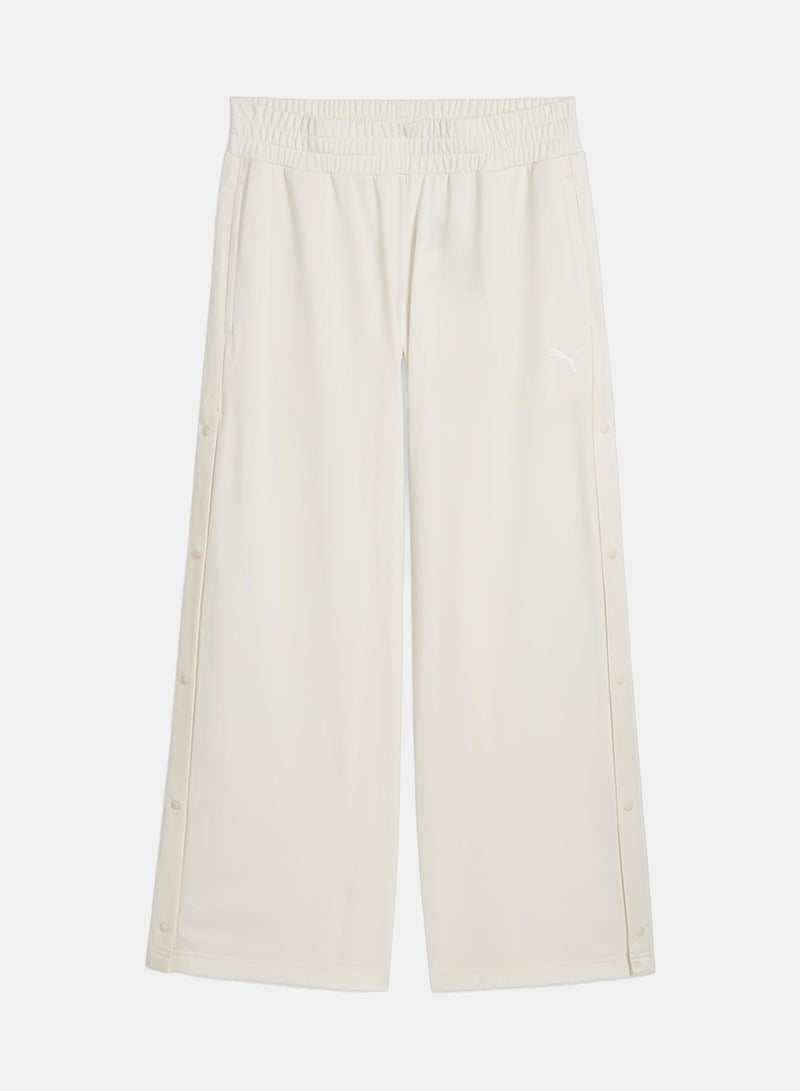 PUMA Wardrobe Ess Low Rise Popper Pants Op - Image 1