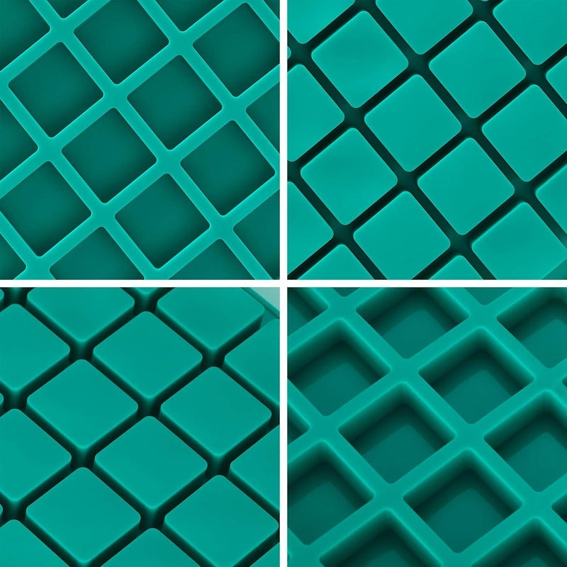MoldBerry 40 Cavities Square Silicone Molds Mini Cubes Silicone Mold for Chocolate Hard Candy Ice Cubes Gummy Chocolate barfi mithai Toffee Moulds Pack of 1 - Image 4