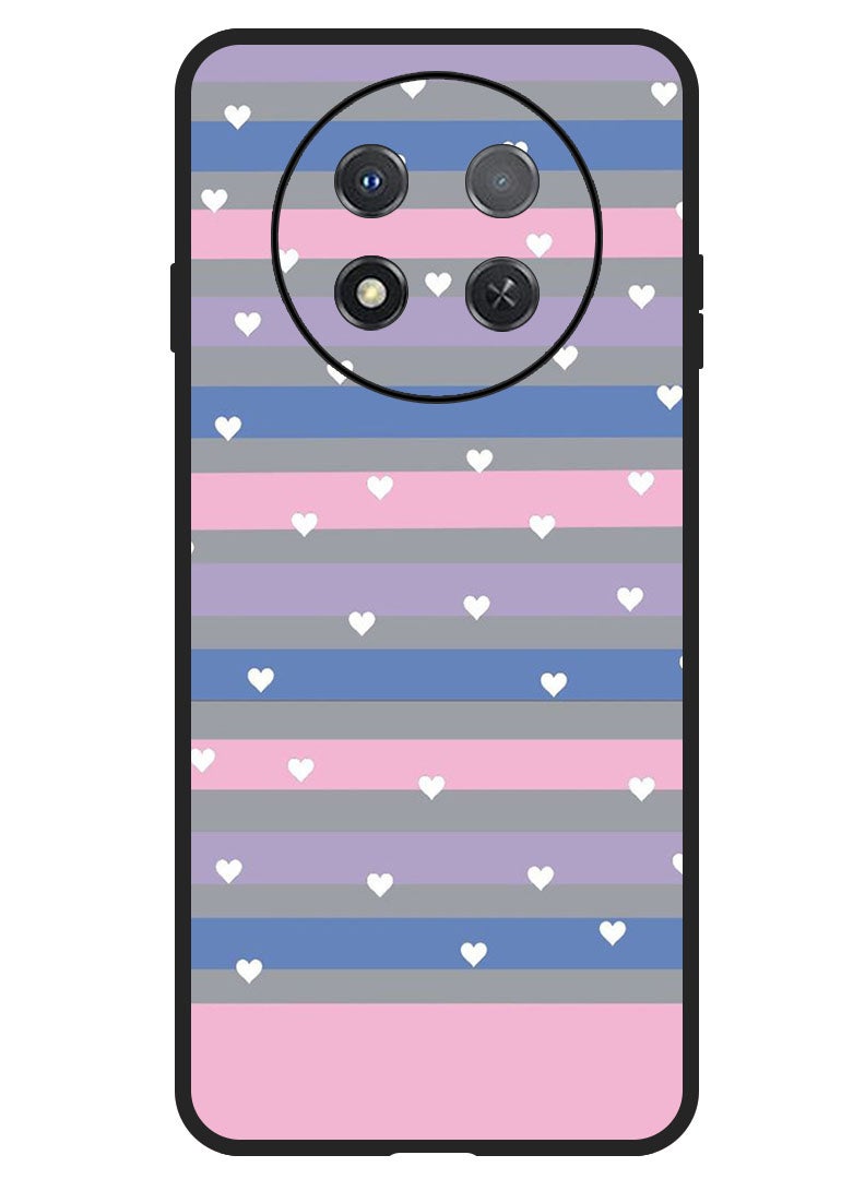 Theodor Protective Case Anti Scratch Shock Proof Bumper Cover For Huawei Enjoy 60X Small Hearts and Lines - Image 1
