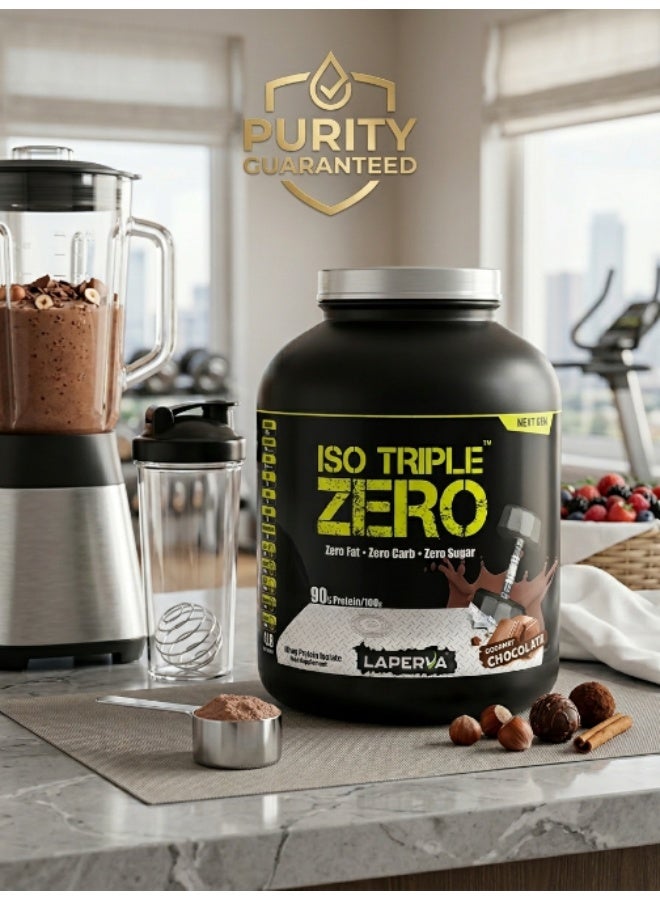Laperva Iso Triple Zero Next Generation, Supports Muscle Growth and Recovery, Rapidly Absorbed, 0 sugar & 0 carb & 0 fat, Gourmet Chocolate Flavor, 4 Lbs - Image 5