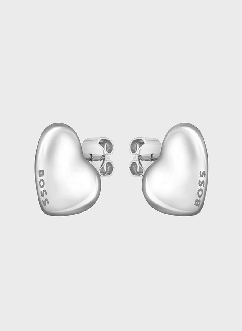 بوس أقراط كبس من الإستانلس ستيل - Image 1