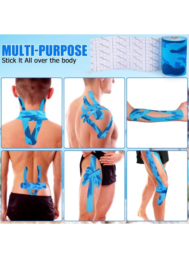 TheraBand Kinesiology Tape Kinesiology Sports 5m x 5cm Roll of Elastic Muscle Support Tape for Exercise medical sports tape used to support lean, joint, and minor aches and pains. - Image 3