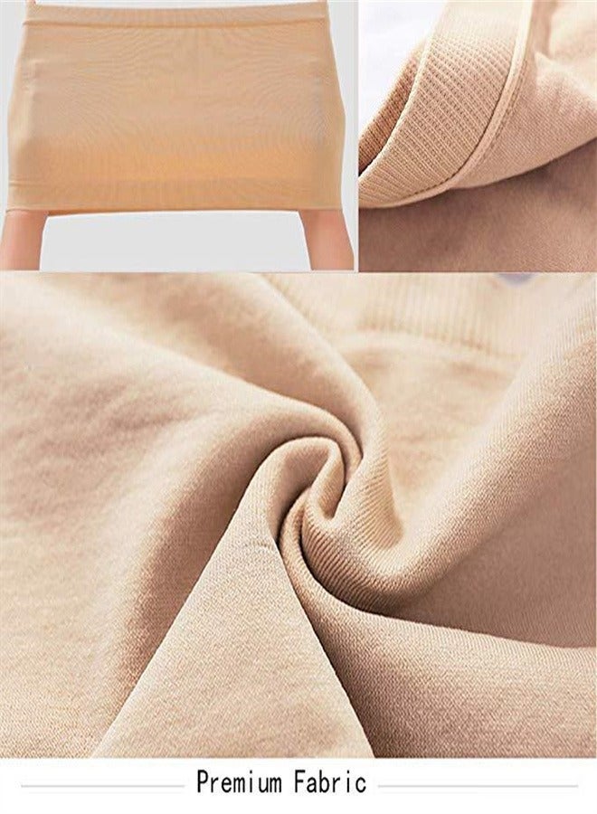 Strapless Women's One Line Thin Invisible Underwear Apricot Color  - Image 5
