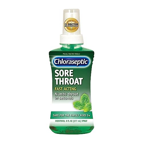 Chloraseptic بخاخ حلق مؤلم بالمنثول 6 أونصات - Image 1