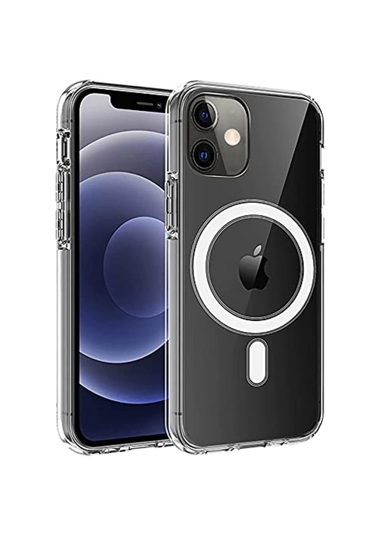 Generic Magnetic Phone Case for iPhone 11 and Wireless Charging MagSafe Clear  - Image 1