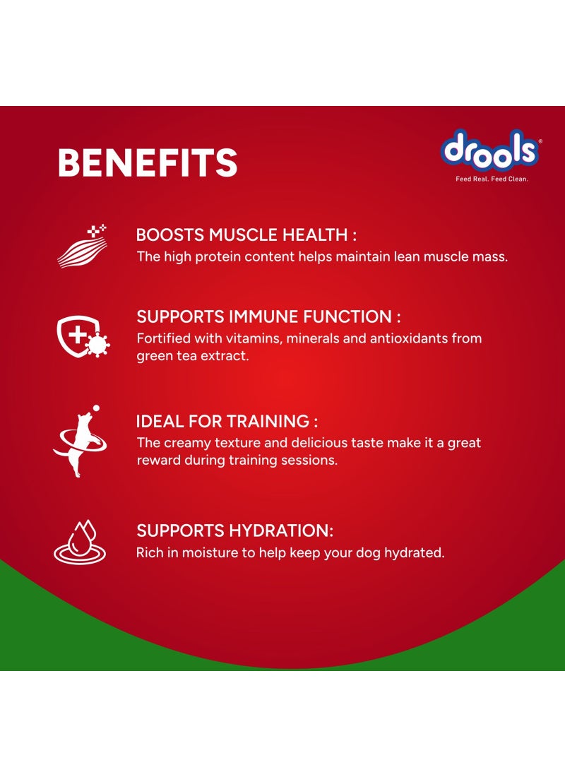 Drools Creamy Lickable Dog Treats Chicken And Spinach - Image 5