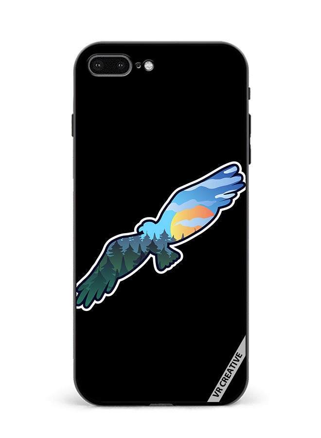 VR CREATIVE Protective Case Cover For Apple iPhone 7 Plus/8 Plus Wild Eagle Design Multicolour - Image 1