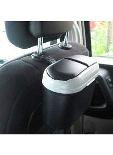Matiman Enterprise Matiman Enterprise Travelling Car Mini Trash Bin Auto Rubbish Trash Dust Scraps Paper Case Holder Bin Car Bucket Trash Bin Portable Mini Car Trash 1 Pc Random Color  - Image 3