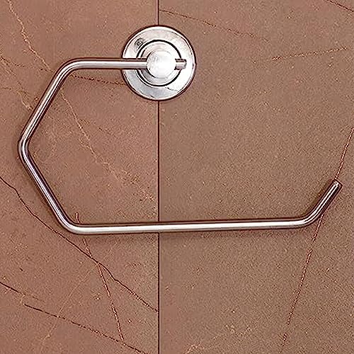 GARBNOIRE Stainless Steel Hexa Half Towel Ring/Napkin Ring - Bathroom Towel Holder - Towel Hanger - Towel Stand - Bathroom Accessories - Image 3