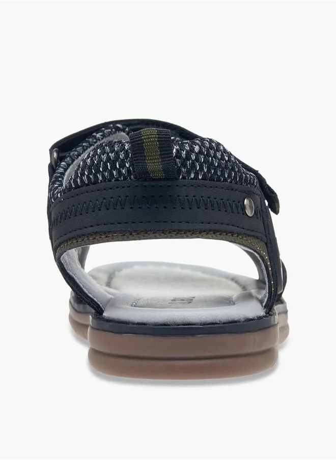 LBL by Shoexpress Boys Colourblock Sandals With Hook And Loop Closure Ramadan Collection