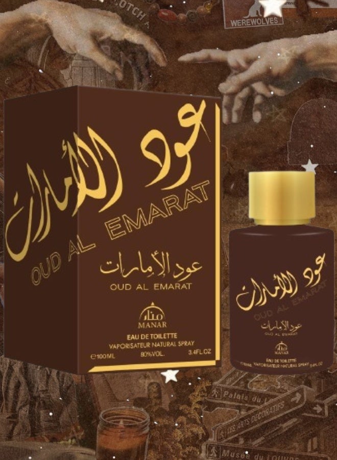 manar 3 Pieces Oud Al Emarat Perfume 100ML - Image 2