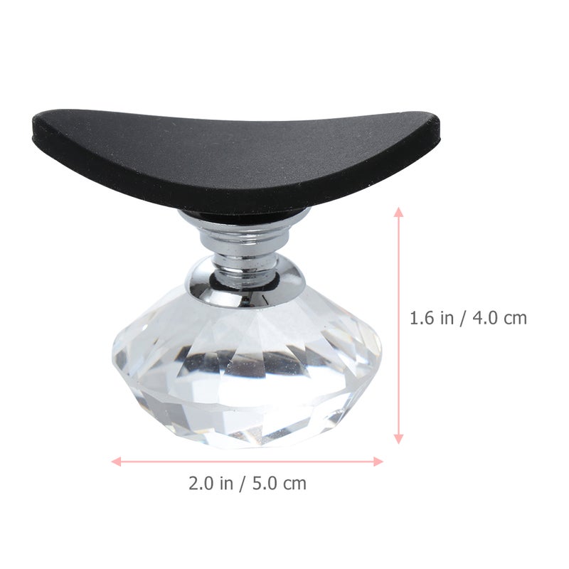 Silicone Eyeshadow Stamper, Safe and Durable for Daily Use, Diamond Handle for Comfort - Image 2