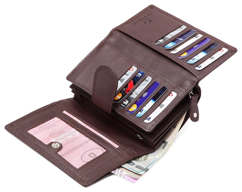 Wildhorn Genuine Leather Wallet Purse for Womens/Girls I Premium Purse - Image 2