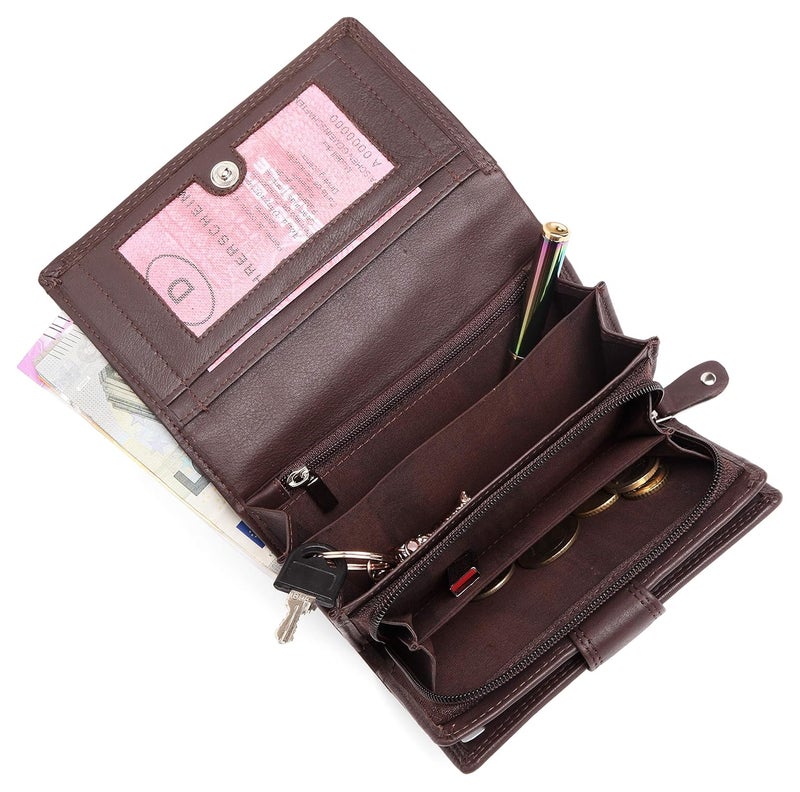 Wildhorn Genuine Leather Wallet Purse for Womens/Girls I Premium Purse - Image 3