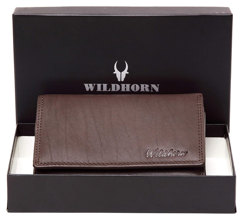 Wildhorn Genuine Leather Wallet Purse for Womens/Girls I Premium Purse - Image 1