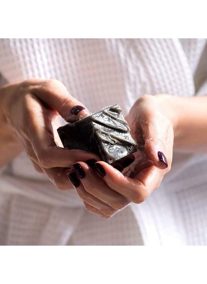 Osmia Organics - Osmia Natural Black Clay Facial Soap Bar Clean Beauty For Healthy Skin (2.25 Oz 64 G) - Image 1
