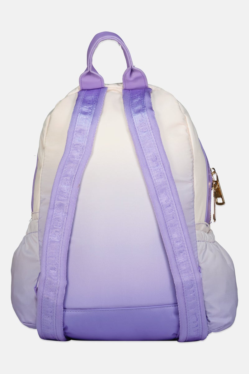 Nicole Miller Women Brand Logo Backpack, Multicolor - Image 2