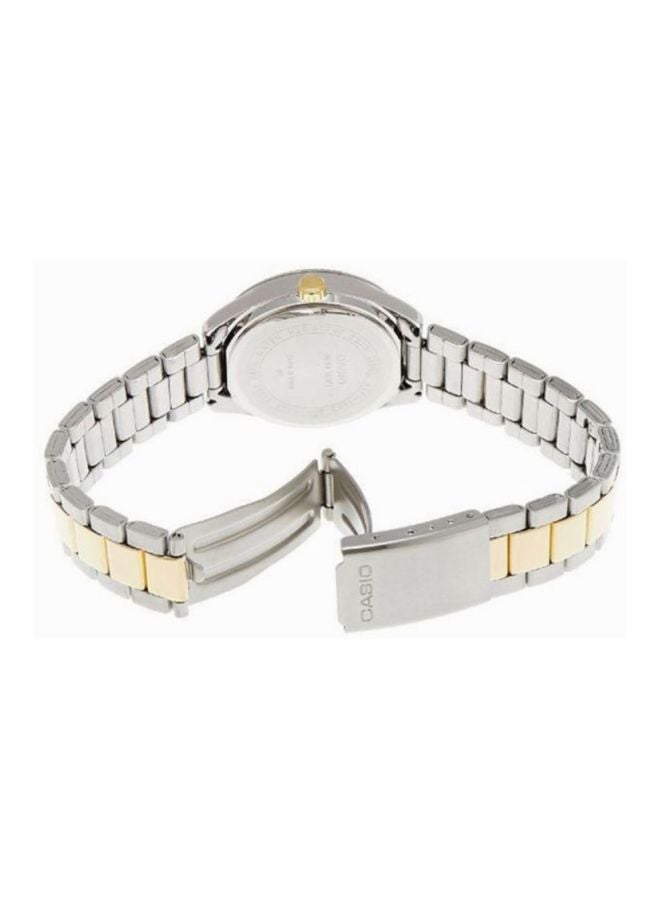 CASIO Women Stainless Steel Analog Watch LTP-1308SG-7ADF - 36 mm - Silver/Gold - Image 2