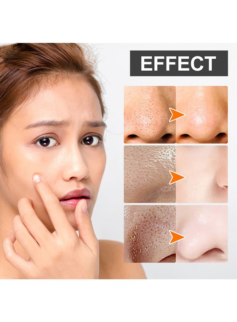 Nose Plants Pore Strips, Blackhead Remover with 60Pcs Nose Strips, Deep Cleansing Pore Cleanser Purifying Peel off Mask for Face and Nose, Repair Pores 30g