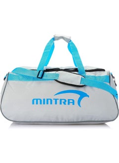 Polyester Duffel Bag With Top Handle And Front Logo Print