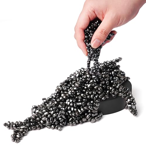 LiKee 500 Packs Magnet Stones Fidget Toys Adults Stocking Stuffer for Kids and Teens Magnetic Rocks Help Relieve Stress Desk Toy for Work and Study Gifts for Boys and Girls Ages 14 Years Old - Image 1