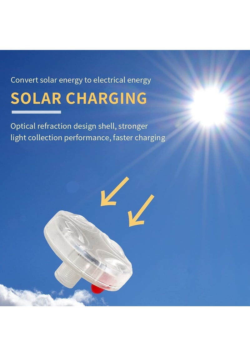 Solar LED Tire Valve Caps, 4pcs Colorful Motion Sensor Lights for Cars, Bicycles and Motorcycles - Image 4