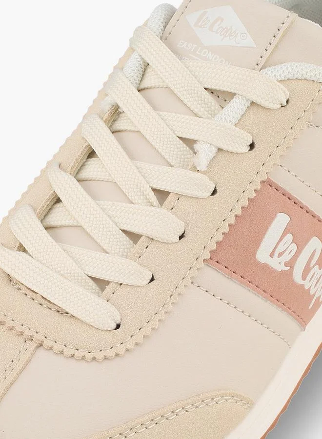 Lee Cooper BLUSH Women Colourblock Lace-Up Ankle Sneakers for Women | Best Price UAE