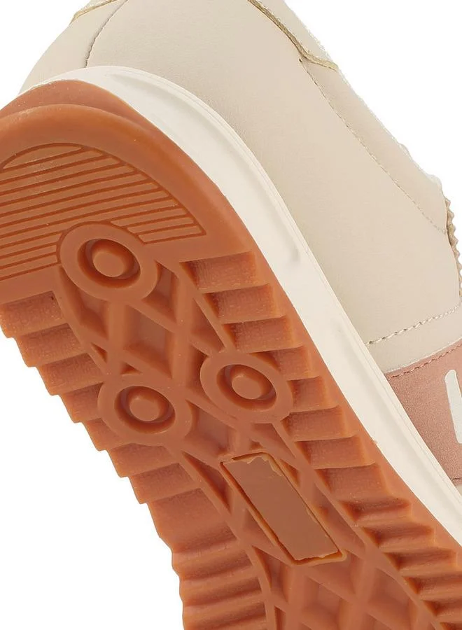 Lee Cooper BLUSH Women Colourblock Lace-Up Ankle Sneakers for Women | Best Price UAE
