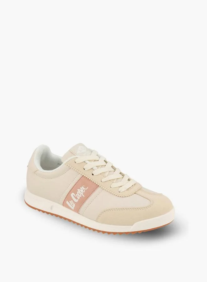 Lee Cooper BLUSH Women Colourblock Lace-Up Ankle Sneakers for Women | Best Price UAE
