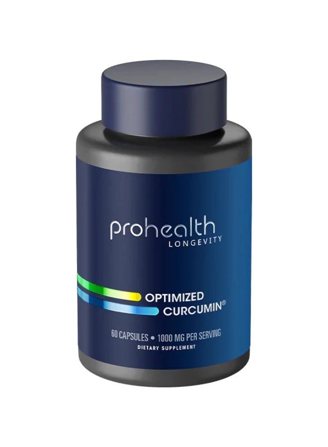 ProHealth Optimized Curcumin Longvida® 500mg 60 Capsules- ProHealth - Image 1