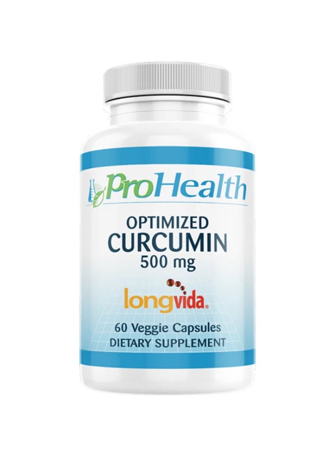 ProHealth Optimized Curcumin Longvida® 500mg 60 Capsules- ProHealth - Image 3