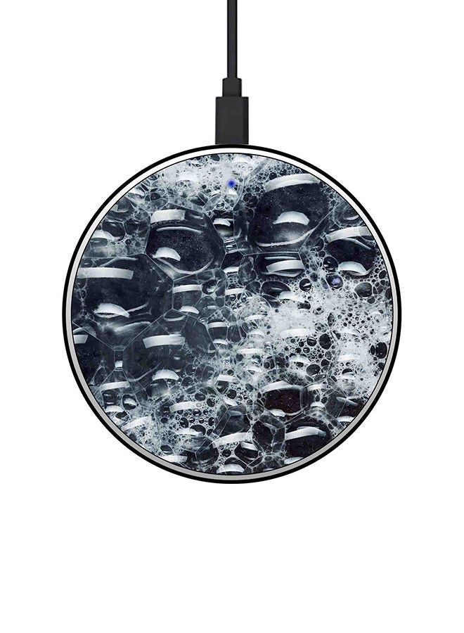 NIBEMINENT Bubbles 15W Wireless Fast Charger Multicolour